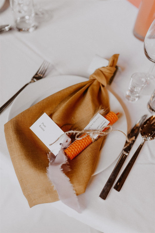Gift Guide: Beeswax Candles for Weddings & Special Occasions